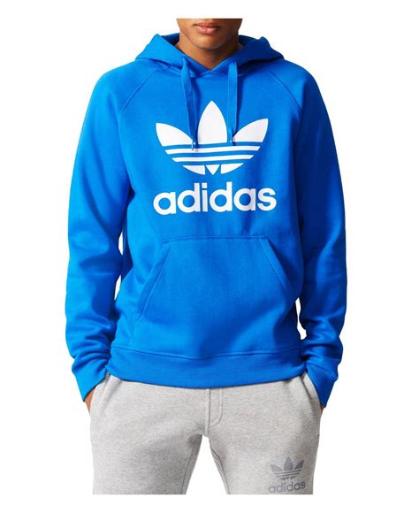 adidas hoodie blauw wit|adidas nl hoodie.